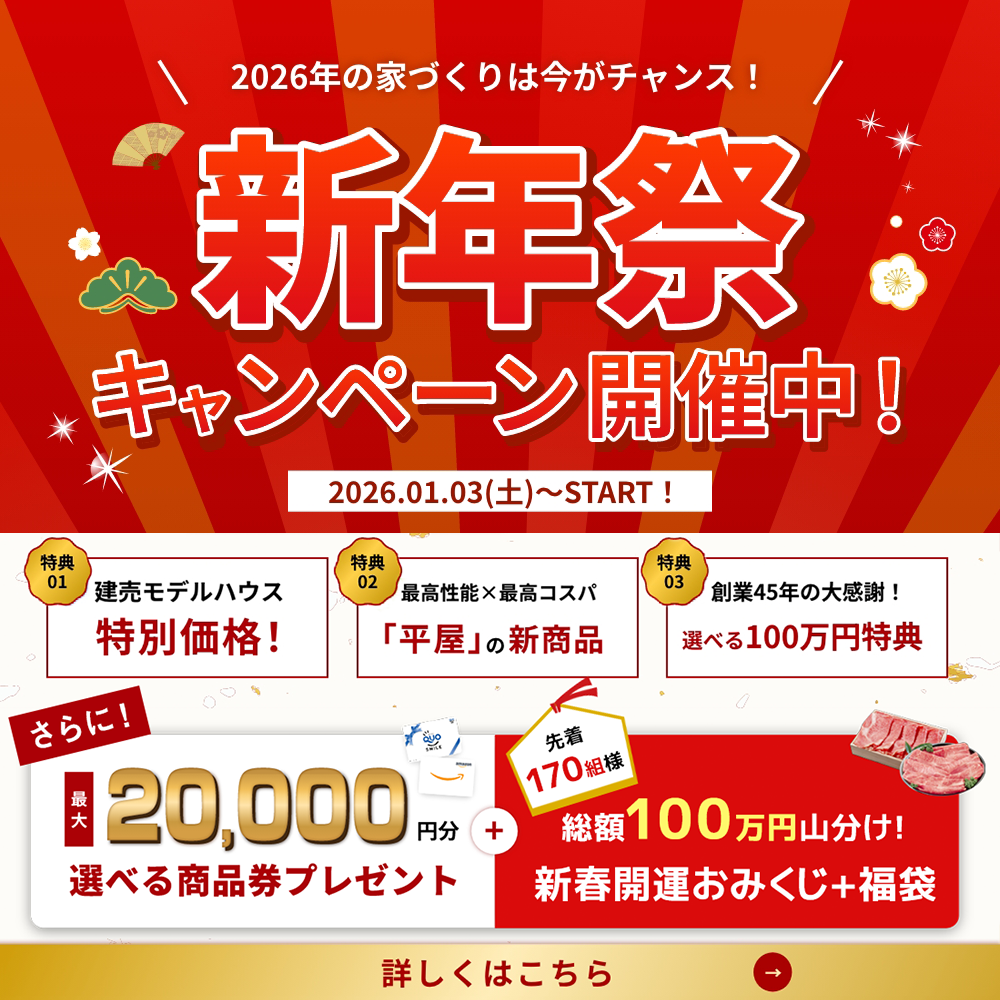 選べる商品券最大20,000円分+福袋、おみくじプレゼント